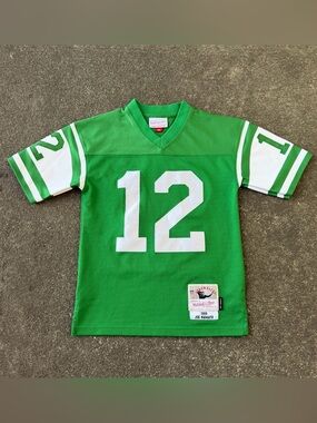 Mitchell & Ness 1968 Joe Namath New York Jets Legacy Jersey YOUTH Boys Size S(8)